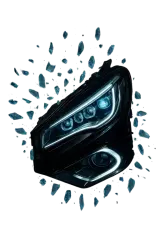 Beschädigtes Fahrzeugteil für Kfz Gutachter Remscheid Unfallgutachten und Wertgutachten