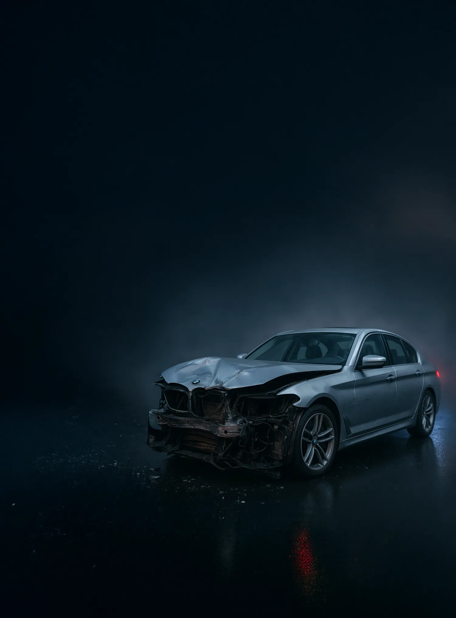 BMW Unfallfahrzeug bei Kfz Gutachter Remscheid & KFZ Sachverständiger Remscheid für Unfallgutachten und Wertgutachten